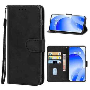 Leather Phone Case For Meizu 18s(Black)