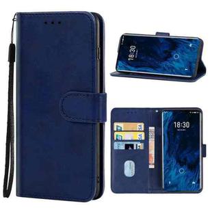 Leather Phone Case For Meizu 18s Pro(Blue)