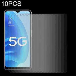 10 PCS 0.26mm 9H 2.5D Tempered Glass Film For OPPO A55s 5G