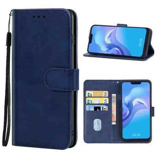 For CUBOT C20 Leather Phone Case(Blue)