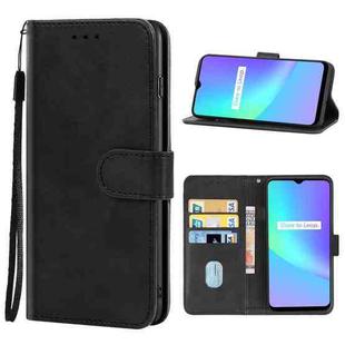 For OPPO Realme C25s Leather Phone Case(Black)