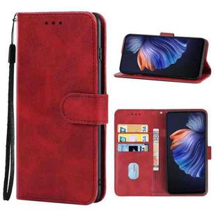 For Tecno Camon 18 P Leather Phone Case(Red)