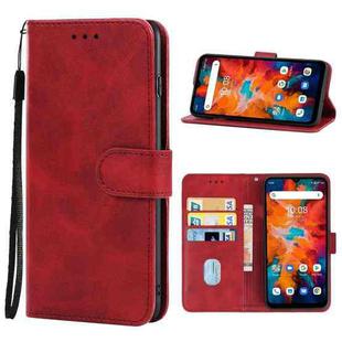 For UMIDIGI BISON X10 Leather Phone Case(Red)
