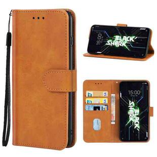 For Xiaomi Black Shark 4s Leather Phone Case(Brown)