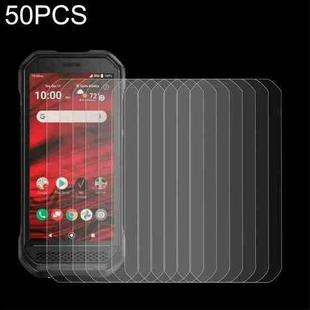 50 PCS 0.26mm 9H 2.5D Tempered Glass Film For Kyocera DuraForce Ultra 5G