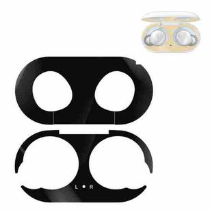 For Galaxy Buds Wireless Bluetooth Earphone Metal Protective Sticker(Black)