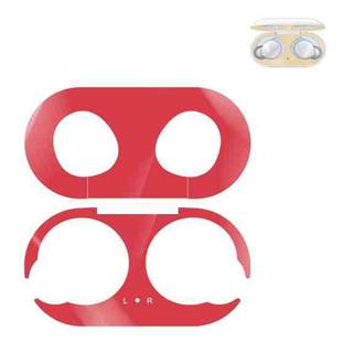 For Galaxy Buds Wireless Bluetooth Earphone Metal Protective Sticker(Red)