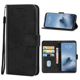 Leather Phone Case For Meizu 16 Plus(Black)