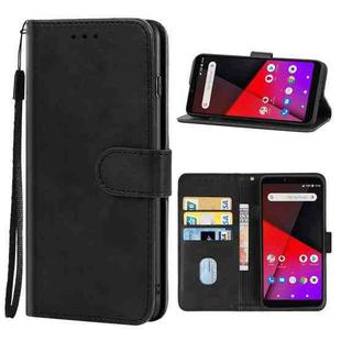 Leather Phone Case For Vodafone Smart X9(Black)