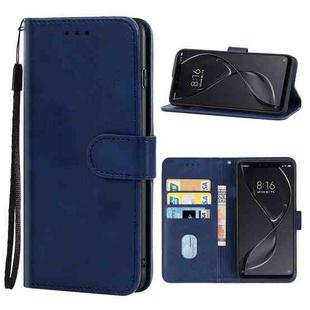 Leather Phone Case For Xiaomi Mi 8 Explorer(Blue)