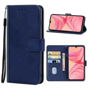 Leather Phone Case For Infinix Hot 10T / Hot 10s / Hot 10s NFC(Blue)