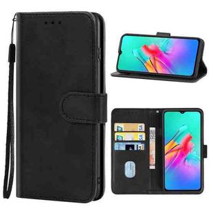 Leather Phone Case For Infinix Smart 5 / Hot 10 Lite X657(Black)