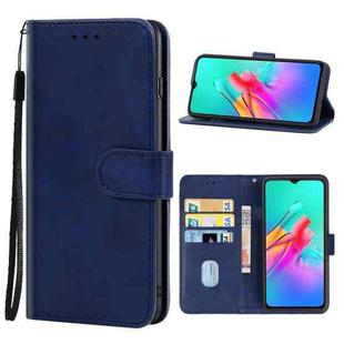 Leather Phone Case For Infinix Smart 5 / Hot 10 Lite X657(Blue)