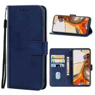 Leather Phone Case For Xiaomi Mi 11T / 11T Pro(Blue)