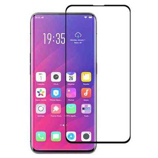 3D Curved Edge Full Screen Tempered Glass Film For OPPO Find X(Black)