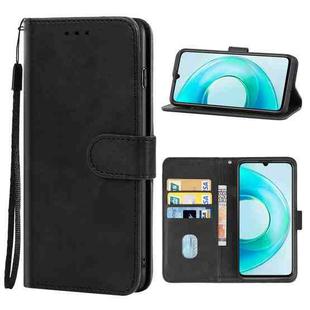 Leather Phone Case For Wiko T3(Black)