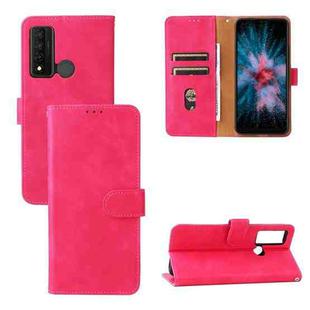 For TCL 20 XE Skin Feel Magnetic Flip Leather Phone Case(Rose Gold)