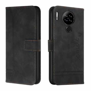 For Blackview A80 Retro Skin Feel Horizontal Flip Soft TPU + PU Leather Phone Case(Black)