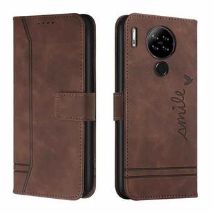 For Blackview A80 Retro Skin Feel Horizontal Flip Soft TPU + PU Leather Phone Case(Coffee)