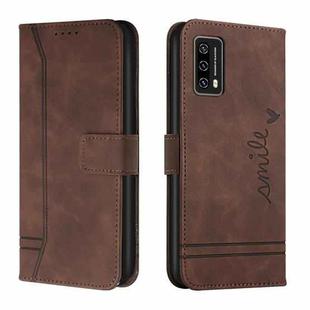 For Blackview A90 Retro Skin Feel Horizontal Flip Soft TPU + PU Leather Phone Case(Coffee)