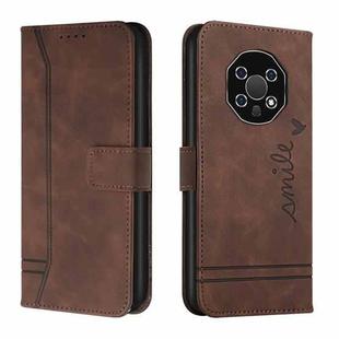 For Oukitel WP13 Retro Skin Feel Horizontal Flip Soft TPU + PU Leather Phone Case(Coffee)