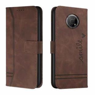 For Nokia G300 Retro Skin Feel Horizontal Flip Soft TPU + PU Leather Phone Case(Coffee)