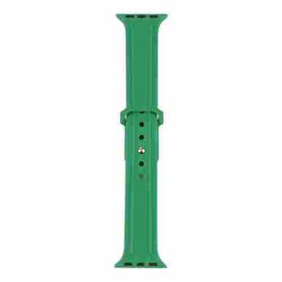 King Kong Silicone Watch Band For Apple Watch Series 8&7 41mm / SE 2&6&SE&5&4 40mm / 3&2&1 38mm(Green)