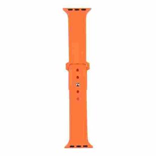 King Kong Silicone Watch Band For Apple Watch Series 8&7 41mm / SE 2&6&SE&5&4 40mm / 3&2&1 38mm(Papaya)