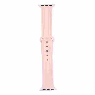 King Kong Silicone Watch Band For Apple Watch Ultra 49mm / Series 8&7 45mm / SE 2&6&SE&5&4 44mm / 3&2&1 42mm(Pink)