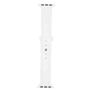 King Kong Silicone Watch Band For Apple Watch Ultra 49mm / Series 8&7 45mm / SE 2&6&SE&5&4 44mm / 3&2&1 42mm(White)