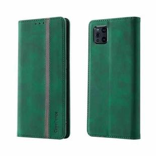 For OPPO Find X3 / X3 Pro Splicing Skin Feel Magnetic Leather Phone Case(Green)