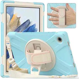For Samsung Galaxy Tab A8 10.5 2021 Silicone + PC Tablet Case(Ice Blue)