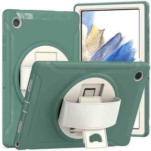 For Samsung Galaxy Tab A8 10.5 2021 Shockproof TPU + PC Tablet Case(Emmerald Green)