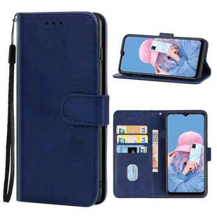 Leather Phone Case For vivo Y21T(Blue)