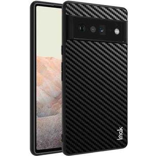 For Google Pixel 6 Pro imak LX-5 Series PC + TPU Case with Screen Protector(Carbon Fiber Texture)