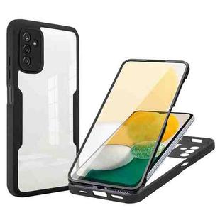 For Samsung Galaxy A13 5G Acrylic + TPU 360 Degrees Full Coverage Shockproof Phone Case(Black)