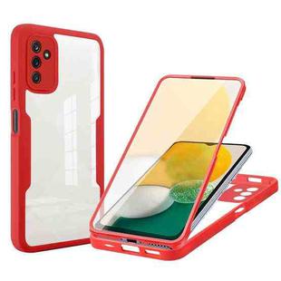 For Samsung Galaxy A13 5G Acrylic + TPU 360 Degrees Full Coverage Shockproof Phone Case(Red)
