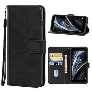 Leather Phone Case For Oukitel WP12 Pro / WP12(Black)