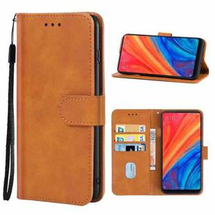 Leather Phone Case For Xiaomi Mi Mix 2S(Brown)
