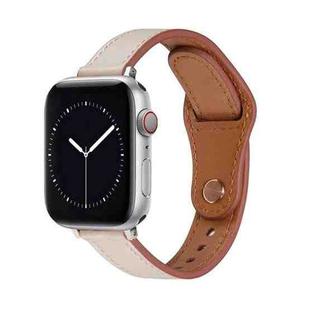Nail Button Watch Band For Apple Watch Series 8&7 41mm / SE 2&6&SE&5&4 40mm / 3&2&1 38mm(Slit)