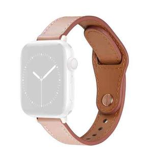 Nail Button Watch Band For Apple Watch Ultra 49mm / Series 8&7 45mm / SE 2&6&SE&5&4 44mm / 3&2&1 42mm(Pink)