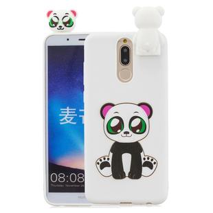 For Huawei Mate 10 Lite Cartoon Shockproof TPU Protective Case with Holder(Panda)