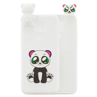 For Huawei Mate 30 Lite Cartoon Shockproof TPU Protective Case with Holder(Panda)