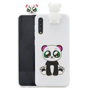 For Huawei P20 Pro Cartoon Shockproof TPU Protective Case with Holder(Panda)
