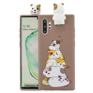 For Huawei P30 Pro Cartoon Shockproof TPU Protective Case with Holder(Hamsters)