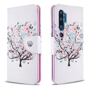 For Xiaomi CC9 Pro / Note 10 / Note 10 Pro Colored Drawing Pattern Horizontal Flip Leather Case with Holder & Card Slots & Wallet(Little Tree)