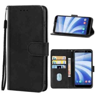 Leather Phone Case For HTC U12 Life(Black)