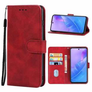 Leather Phone Case For Huawei Enjoy 20 SE 4G(Red)
