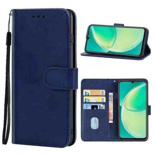 Leather Phone Case For Huawei nova Y60(Blue)