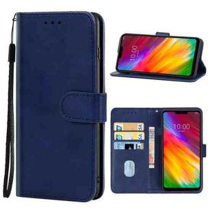 Leather Phone Case For LG G7 Fit(Blue)